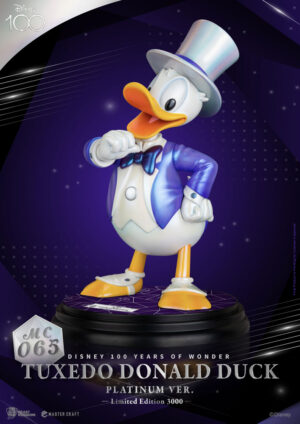 Disney 100th Master Craft Szobor Tuxedo Donald Duck (Platinum Ver.) Disney 100th Master Craft Szobor Tuxedo Donald Duck (Platinum Ver.)