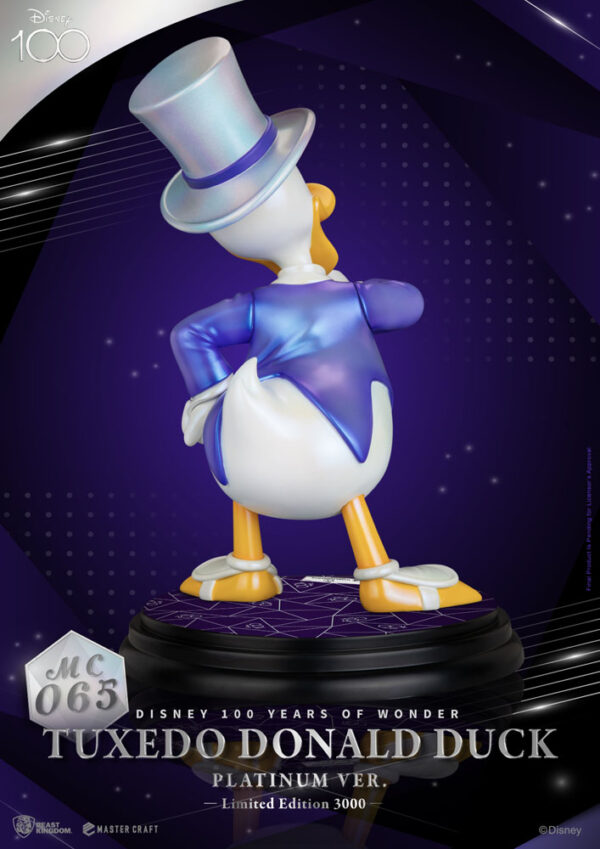 Disney 100th Master Craft Szobor Tuxedo Donald Duck (Platinum Ver.) Disney 100th Master Craft Szobor Tuxedo Donald Duck (Platinum Ver.)