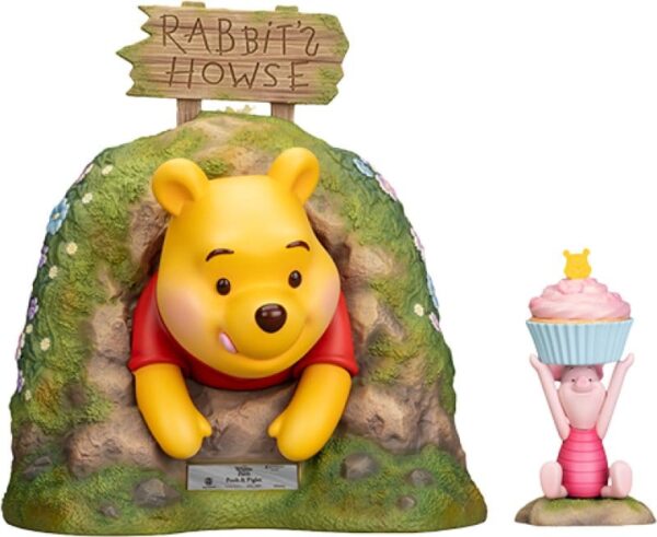 Disney Master Craft Szobor Pooh & Piglet 33 cm