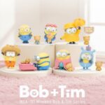 Minions Mini Egg Attack Blind Box Figuras Minions bob & tim series 9 cm Assortment (6)
