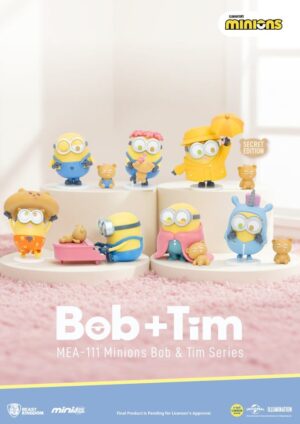 Minions Mini Egg Attack Blind Box Figuras Minions bob & tim series 9 cm Assortment (6) Minions Mini Egg Attack Blind Box Figuras Minions bob & tim series 9 cm Assortment (6)