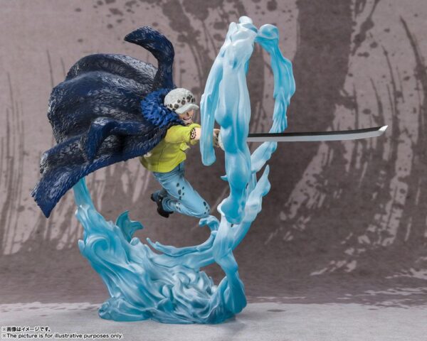 One Piece FiguartsZERO PVC Szobor Extra Battle Trafalgar Law Battle of Monsters on Onigashima 24 cm One Piece FiguartsZERO PVC Szobor Extra Battle Trafalgar Law Battle of Monsters on Onigashima 24 cm
