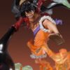 One Piece FiguartsZERO PVC Szobor (Extra Battle) Luffy Red Roc 45 cm