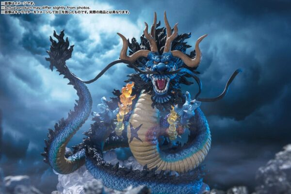 One Piece FiguartsZERO PVC Szobor (Extra Battle) Kaido King of the Beasts - Twin Dragons 30 cm