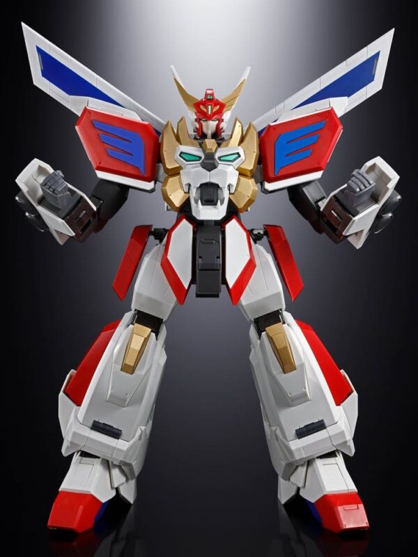 The Brave Fighter Exkizer Soul of Chogokin Akció Figura GX-120 Kingexkizer 28 cm