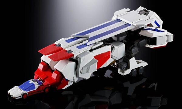 The Brave Fighter Exkizer Soul of Chogokin Akció Figura GX-120 Kingexkizer 28 cm