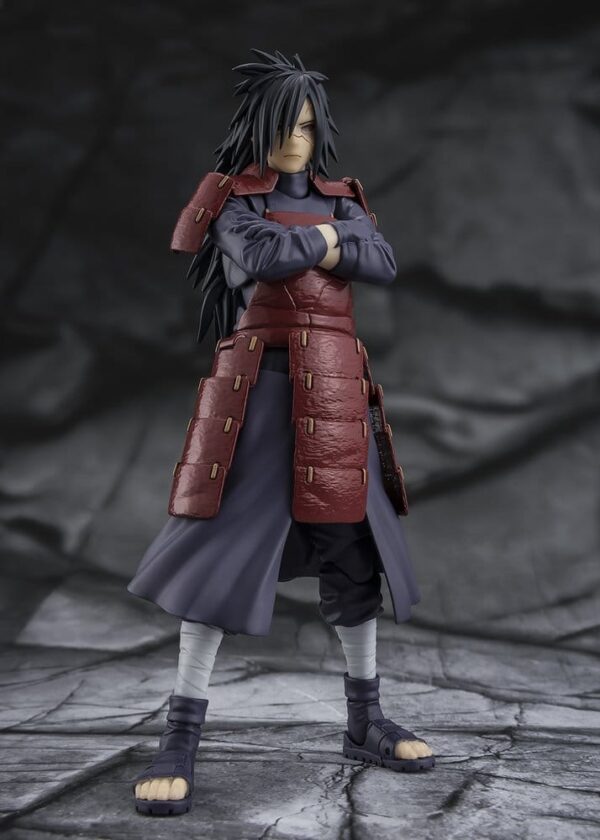 Naruto Shippuden S.H.Figuarts Akció Figura Madara Uchiha Legend of Darkness 17 cm