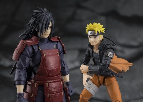 Naruto Shippuden S.H.Figuarts Akció Figura Madara Uchiha Legend of Darkness 17 cm