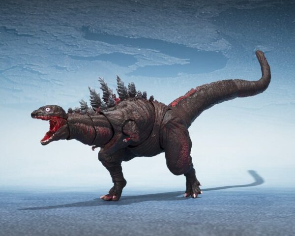 Godzilla 2016 S.H.MonsterArts Akció Figuras 3-Pack The Second Form, Thrid Form, Giant Unidentified Creature Set