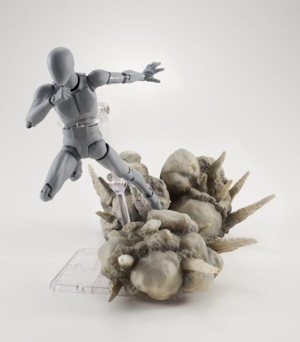Tamashii Effect Akció Figura Accessory Explosion Gray Ver. for S.H.Figuarts
