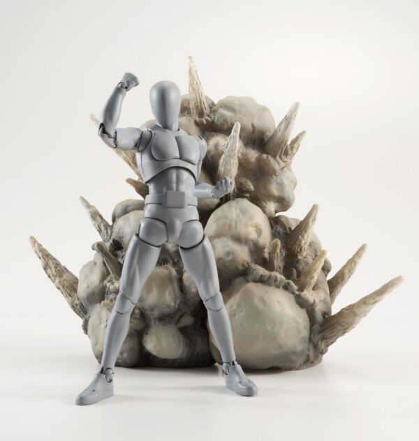 Tamashii Effect Akció Figura Accessory Explosion Gray Ver. for S.H.Figuarts