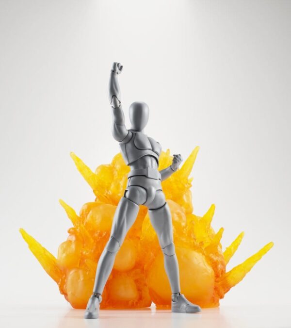 Tamashii Effect Akció Figura Accessory Explosion Red Ver. for S.H.Figuarts