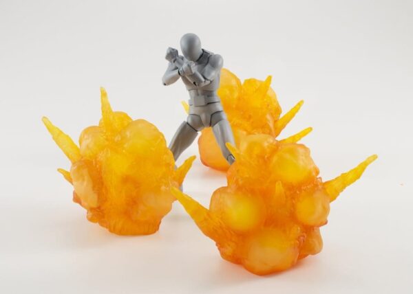Tamashii Effect Akció Figura Accessory Explosion Red Ver. for S.H.Figuarts