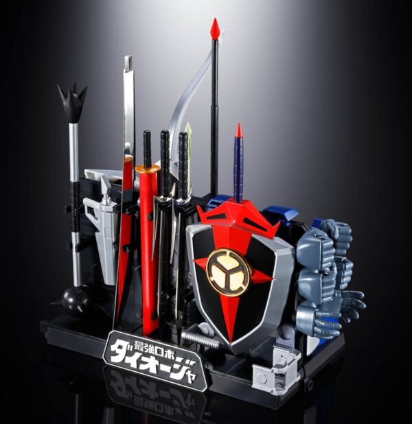 Robot King Daijoja Soul of Chogokin Akció Figura GX-61R Daioja 30 cm