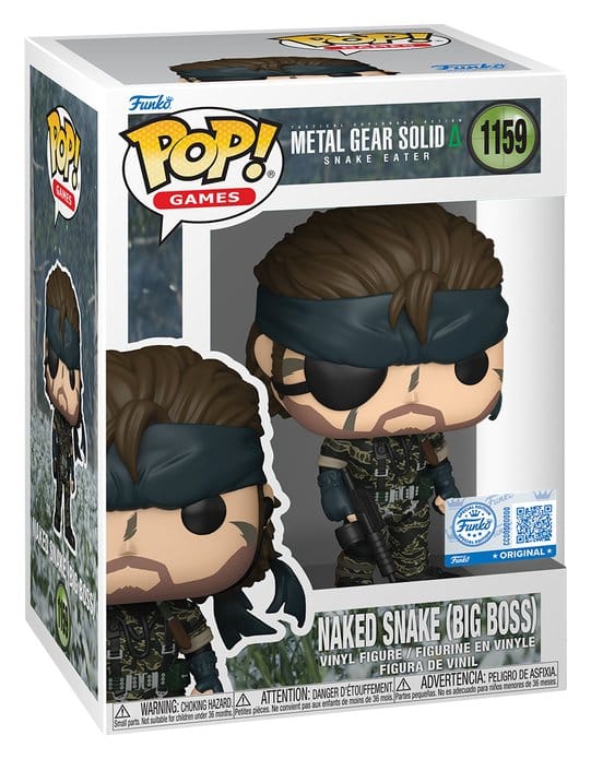 Funko POP! Naked Snake (Big Boss) (1159) Funko POP! Naked Snake (Big Boss) (1159)