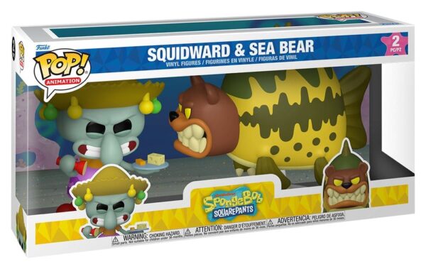 Funko POP! Squidward & Sea Bear 2Pack
