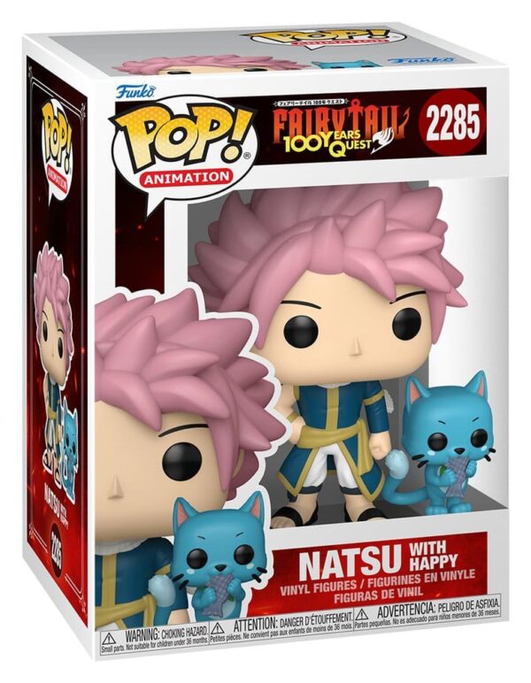 Funko POP! Natsu with Happy (2285) Funko POP! Natsu with Happy (2285)