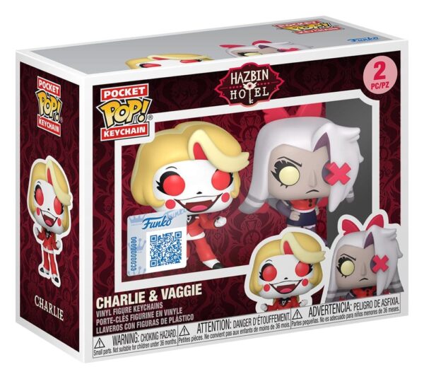 Funko Kulcstartó Charlie & Vaggie Funko Kulcstartó Charlie & Vaggie