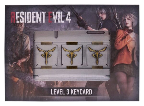 Resident Evil 4 Replika Level 3 Keycards Limited Edition Resident Evil 4 Replika Level 3 Keycards Limited Edition
