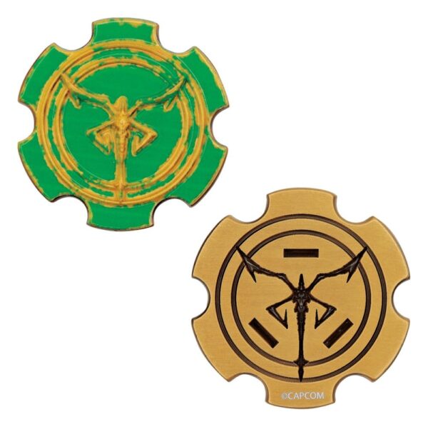 Resident Evil 4 Replika Church Puzzle Medallion Set