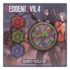 Resident Evil 4 Replika Church Puzzle Medallion Set