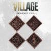Resident Evil VIII Medallion Set House Crest Limited Edition