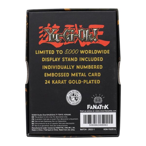 Yu-Gi-Oh! Replika Card Stardust Dragon (gold plated) Yu-Gi-Oh! Replika Card Stardust Dragon (gold plated)