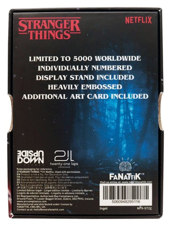Stranger Things 5 Ingot Vecna Lives Limited Edition Stranger Things 5 Ingot Vecna Lives Limited Edition