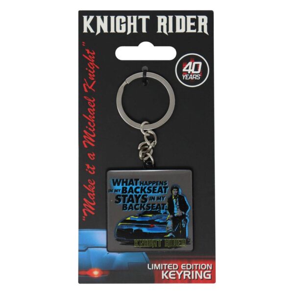 Knight Rider Metal Kulcstartó 40th Anniversary Limited Edition Knight Rider Metal Kulcstartó 40th Anniversary Limited Edition