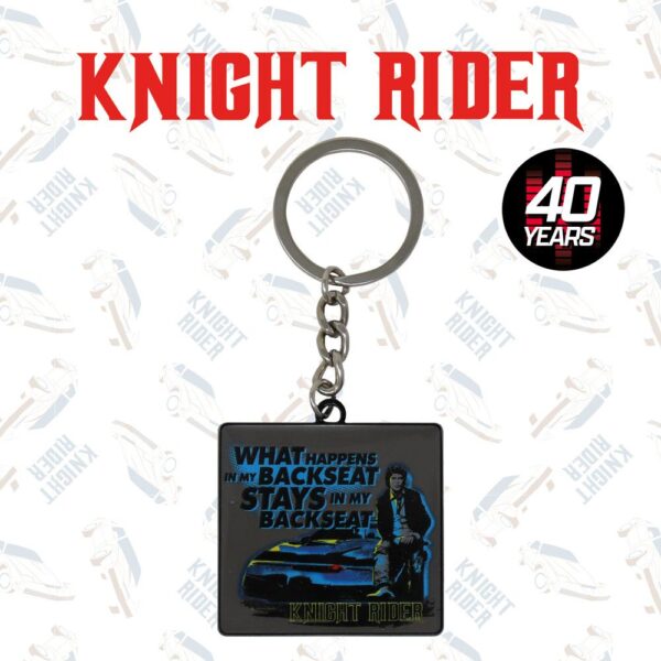 Knight Rider Metal Kulcstartó 40th Anniversary Limited Edition Knight Rider Metal Kulcstartó 40th Anniversary Limited Edition