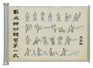 Avatar: The Last Airbender Replika Waterbending Scroll