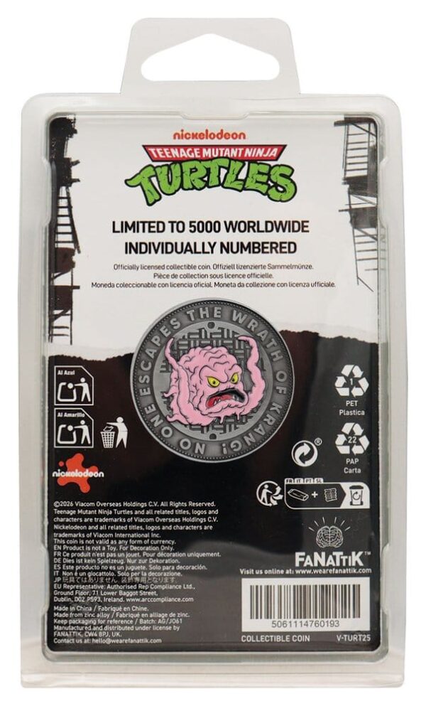 Teenage Mutant Ninja Turtles Collectable Coin Krang