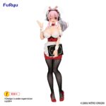 Super Sonico BiCute Bunnies PVC Szobor Super Sonico Waitress Ver. 28 cm