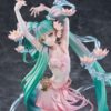 Hatsune Miku F:NEX PVC Szobor 1/7 Water lily Ver. 27 cm Hatsune Miku F:NEX PVC Szobor 1/7 Water lily Ver. 27 cm