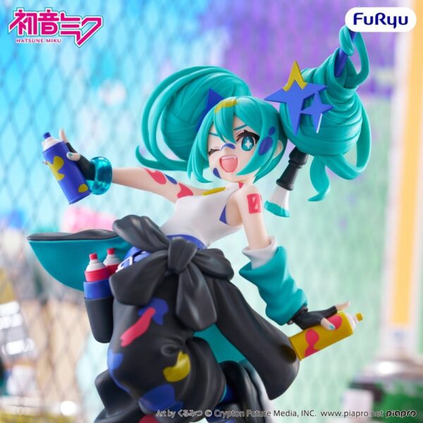 Hatsune Miku Muchute PVC Szobor Paint Girl Another Color Ver. 23 cm Hatsune Miku Muchute PVC Szobor Paint Girl Another Color Ver. 23 cm