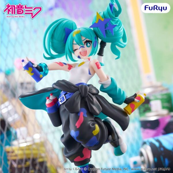 Hatsune Miku Muchute PVC Szobor Paint Girl Another Color Ver. 23 cm Hatsune Miku Muchute PVC Szobor Paint Girl Another Color Ver. 23 cm