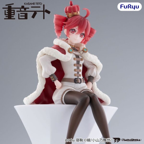 Vocaloid Noodle Stopper PVC Szobor Kasane Teto King Ver. 15 cm Vocaloid Noodle Stopper PVC Szobor Kasane Teto King Ver. 15 cm
