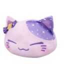 Nemuneko Cat Big Plüss Figura Purple 35 cm