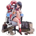 SSSS. Gridman Universe BiCute Bunnies PVC Szobor Rikka Takarada Gaming Chair Ver. 19 cm