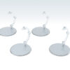 The Simple Stand Mini Nendoroid More for Mini Figuras & Models 4-Pack