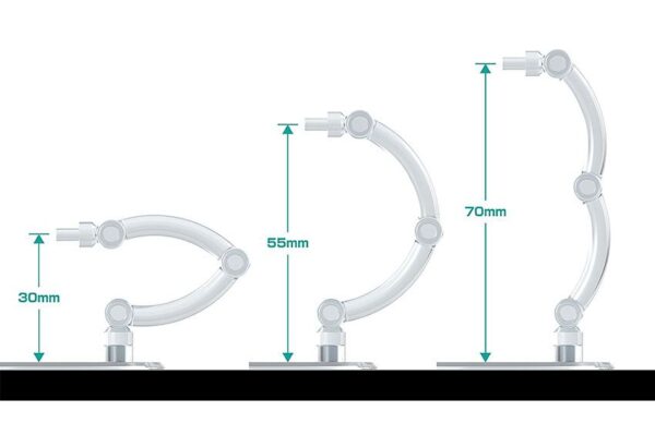 The Simple Stand Mini Nendoroid More for Mini Figuras & Models 4-Pack