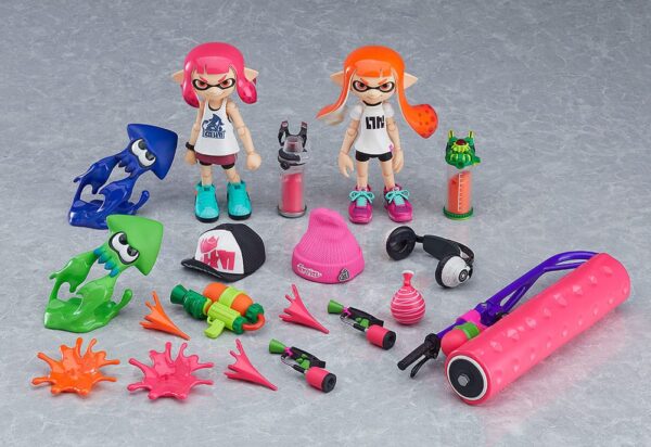 Splatoon/Splatoon 2 Figma Akció Figura Splatoon Girl DX Edition 10 cm Splatoon/Splatoon 2 Figma Akció Figura Splatoon Girl DX Edition 10 cm