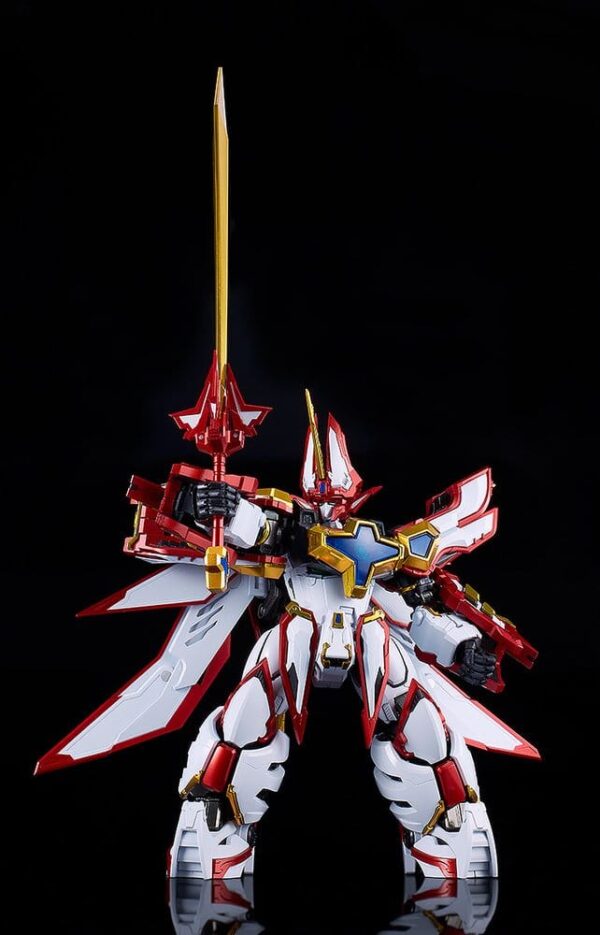 Mado King Granzort Hagane Works Diecast / PVC Akció Figura King´s Style Super Granzort 21 cm