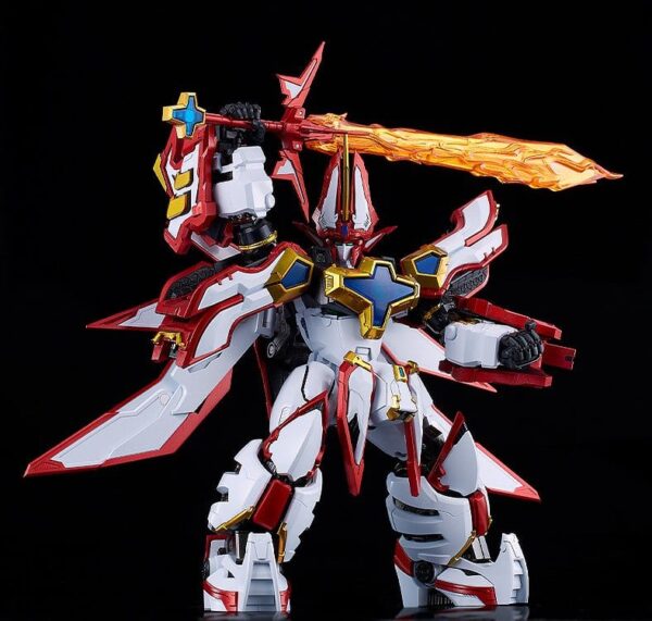 Mado King Granzort Hagane Works Diecast / PVC Akció Figura King´s Style Super Granzort 21 cm