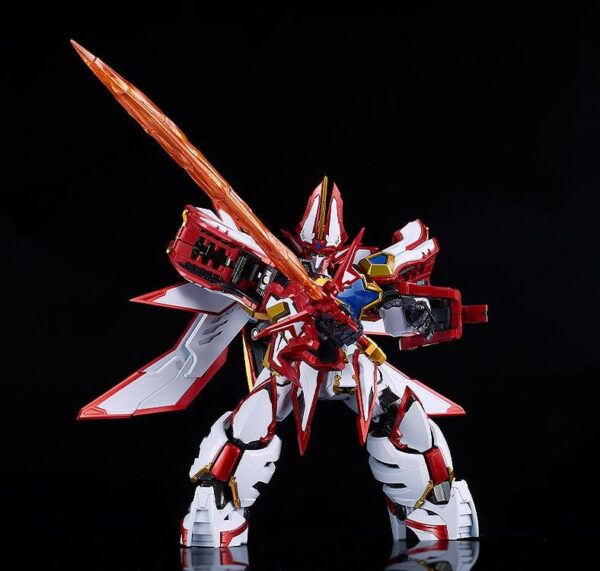 Mado King Granzort Hagane Works Diecast / PVC Akció Figura King´s Style Super Granzort 21 cm