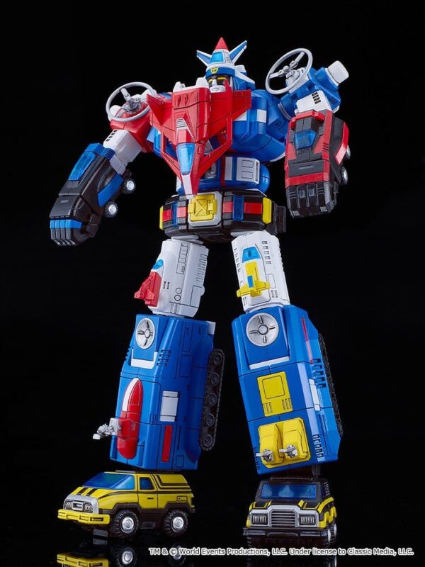 Armored Fleet Dairugger XV Moderoid Plastic Model Kit Dairugger XV 20 cm