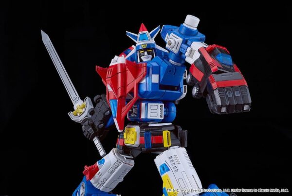 Armored Fleet Dairugger XV Moderoid Plastic Model Kit Dairugger XV 20 cm