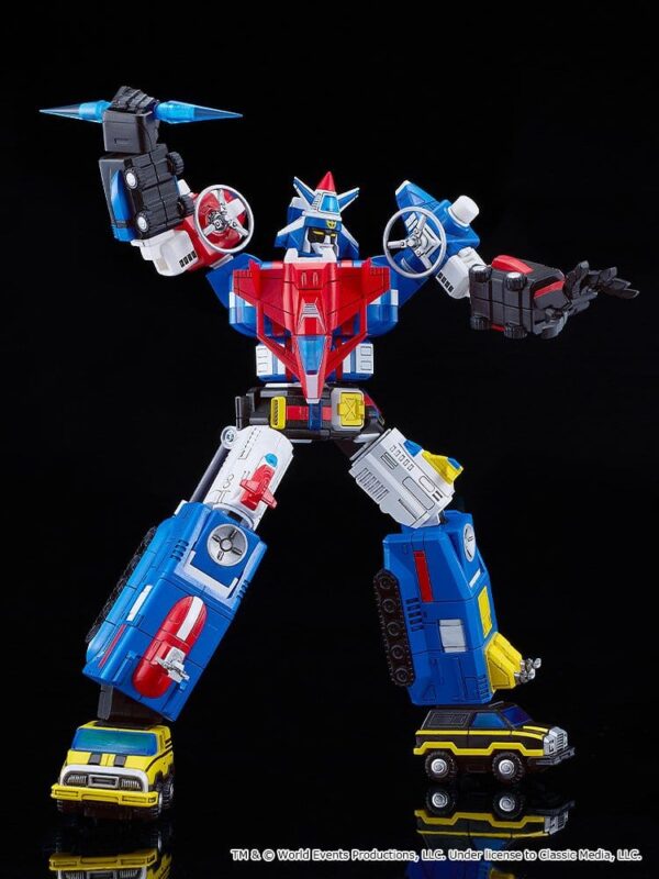 Armored Fleet Dairugger XV Moderoid Plastic Model Kit Dairugger XV 20 cm