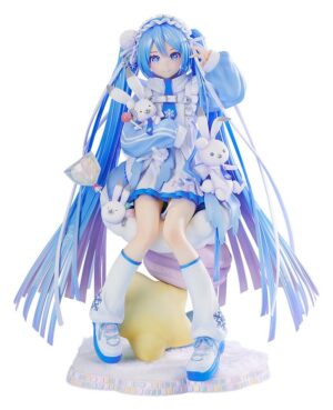 Character Vocal Series 01: Hatsune Miku PVC Szobor 1/7 Snow Miku: Yukiiro Pop Ver. 24 cm