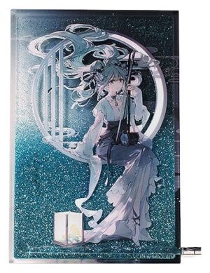 Character Vocal Series 01: Hatsune Miku Glitter Acrylic Block Hatsune Miku Han Gong Qiu Yue Ver. 15 cm Character Vocal Series 01: Hatsune Miku Glitter Acrylic Block Hatsune Miku Han Gong Qiu Yue Ver. 15 cm